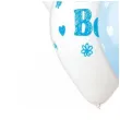 balony baby boy chmurki i serca niebiesko bialy gemar 13 5 szt