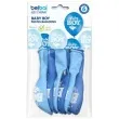 balony baby boy samolot pastel niebieski belbal 10 6 szt