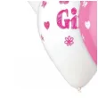 balony baby girl chmurki rozowe 13 gemar 5 szt