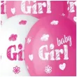 balony baby girl chmurki rozowe 13 gemar 5 szt