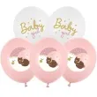 balony baby girl ksiezyc i mis strong balloons 12 6 szt