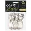 balony beauty and charm bialy metalik godan 12 10 szt