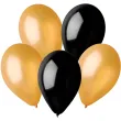 balony beauty and charm czarno zlote godan 12 5 szt