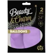 balony beauty and charm makaronowe lawendowy godan 24 2 szt