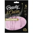 balony beauty and charm makaronowe liliowy godan 18 5 szt