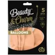 balony beauty and charm makaronowe lososiowy godan 18 5 szt