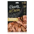 balony beauty and charm miedziany platynowy godan 12 50 szt