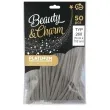balony beauty and charm modeliny 260 grafitowy platynowy godan 50 szt