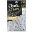 balony beauty and charm modeliny 260 srebrny platynowy godan 50 szt