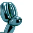 balony beauty and charm modeliny niebieski chromowany gemar 100 szt