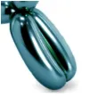 balony beauty and charm modeliny niebieski chromowany gemar 100 szt
