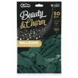 balony beauty and charm pastelowe ciemnozielony godan 12 50 szt