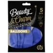 balony beauty and charm pastelowe niebieski godan 18 5 szt