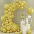 balony beauty and charm pastelowe oliwkowy godan 18 5 szt