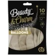 balony beauty and charm pastelowe piaskowy godan 12 10 szt