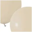balony beauty and charm pastelowe piaskowy godan 24 2 szt