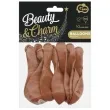 balony beauty and charm pastelowe rdzawy godan 12 10 szt