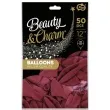 balony beauty and charm pastelowe sliwkowy godan 12 50 szt