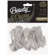 balony beauty and charm pastelowe szary jasny godan 5 20 szt