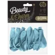 balony beauty and charm platynowe niebieskie jasne godan 5 20 szt