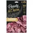 balony beauty and charm platynowe rozowe jasne godan 10 50 szt
