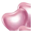 balony beauty and charm serca platynowe rozowe jasne godan 12 6 szt