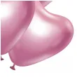 balony beauty and charm serca platynowe rozowe jasne godan 12 6 szt