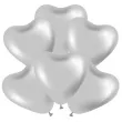 balony beauty and charm serca platynowe srebrne godan 12 6 szt