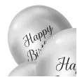 balony beauty charm happy birthday srebrny godan 12 5 szt