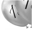 balony beauty charm liczba 18 srebrny godan 12 5 szt