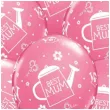 balony best mum rozowe qualatex 11 6 szt
