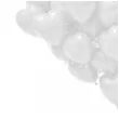 balony biale serca dekoracja na pierwsza komunie swieta wesele slub chrzest 50 szt