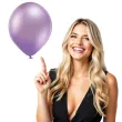 balony blyszczace fioletowe belbal 12 100 szt