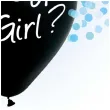 balony boy or girl niebieskie konfetti czarny godan 12 4 szt