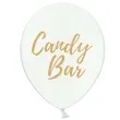 balony candy bar chill dance floor drinks photo booth biale partydeco 6 szt