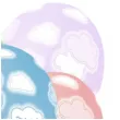 balony chmurki mix gemar 13 5 szt