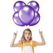 balony chrom fioletowe partypal 12 5 szt
