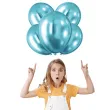 balony chromowane blekitne arpex 12 5 szt