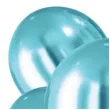 balony chromowane blekitne arpex 12 5 szt
