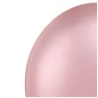 balony chromowane lustrzane glossy rozowe jasne dekoracja na urodziny slub belbal 12 x100