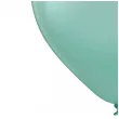 balony chromowane lustrzane glossy zielone jasne dekoracja na urodziny belbal 12 x100