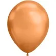 balony chromowane miedziany qualatex 11 25 szt