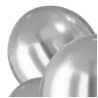 balony chromowane srebrne arpex 12 5 szt
