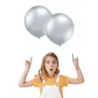 balony chromowane srebrne belbal 23 2 szt