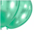 balony chromowane zielone arpex 12 5 szt