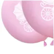 balony chrzest swiety wozek rozowe dekoracjepolska 12 5 szt