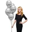 balony classic godan metalik srebrny 12 7 szt