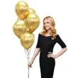 balony classic godan metalik zloty 12 7 szt