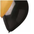 balony classic metalik zlote i czarne godan 10 5 szt