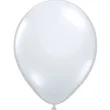 balony classic srebrny jasny pastel qualatex 16 50 szt